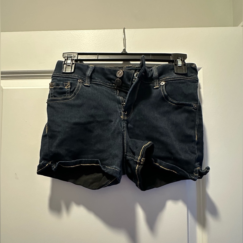 Dark wash Jean shorts